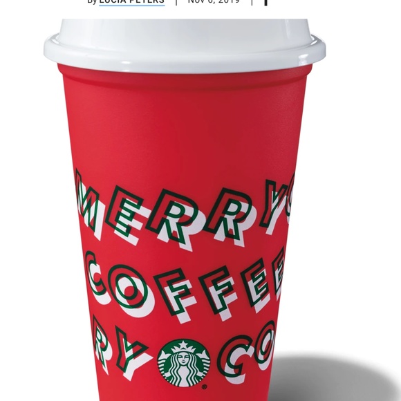 Starbucks Holiday Reusable Discount Cup Red Hot - Picture 1 of 6